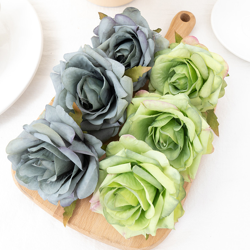 5 tk roosipead kunstsiidist lilled pulmadeks kodupeoks sünnipäevaks jõulukoogi kaunistamiseks meisterdamise pärg valge võltslill