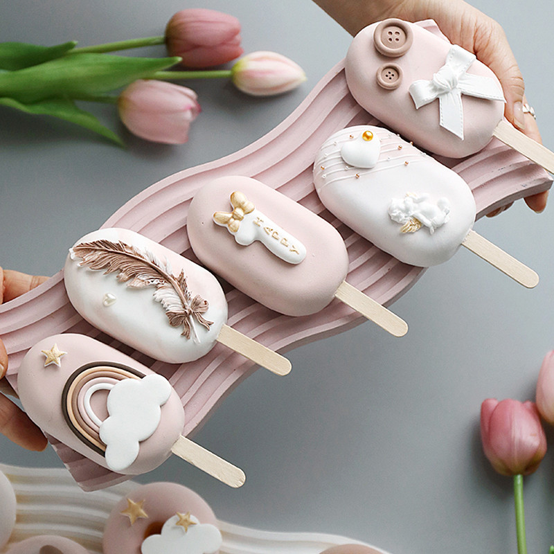 Προσομοίωση ντόνατ Μοντέλο Cake Shop Παράθυρο Ψεύτικη διακόσμηση παγωτού Ροζ σειρά τεχνητό επιδόρπιο στολίδι Χαριτωμένο κέικ Photo Props