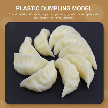Dumpling Play Kitchen Model Props Προσομοίωση Ψεύτικη διακόσμηση Τεχνητά παιχνίδια Παιχνίδια Διακόσμηση φωτογραφίας Προσποιούνται ρεαλιστικά αξεσουάρ