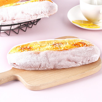 Προσομοίωση ψωμιού τεχνητό φαγητό Εστιατόριο ξενοδοχείου Εμφάνιση σιτάρι γαλλικού ψεύτικο κέικ ψωμιού Μοντέλο PU Παιχνίδι αποσυμπίεσης αργής ανάκαμψης