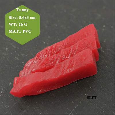 simulare falsă model alimentar sala de mese hol hotel restaurant magazin magazin decorare bloc de pește artificial porțiune felie recuzită