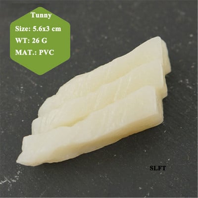 simulare falsă model alimentar sala de mese hol hotel restaurant magazin magazin decorare bloc de pește artificial porțiune felie recuzită