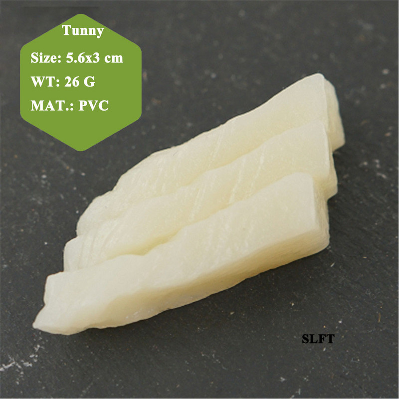 simulare falsă model alimentar sala de mese hol hotel restaurant magazin magazin decorare bloc de pește artificial porțiune felie recuzită