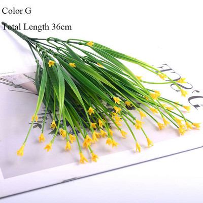 Νέο όμορφο 25 κεφάλια/μπουκέτο μίνι τεχνητή κάλλα με φύλλο πλαστικό ψεύτικο κρίνο Υδρόβια φυτά λουλούδι διακόσμηση δωματίου σπιτιού