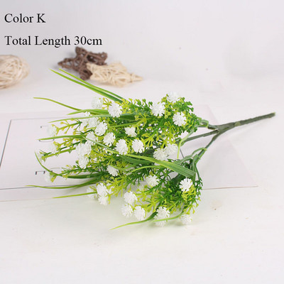 Νέο όμορφο 25 κεφάλια/μπουκέτο μίνι τεχνητή κάλλα με φύλλο πλαστικό ψεύτικο κρίνο Υδρόβια φυτά λουλούδι διακόσμηση δωματίου σπιτιού