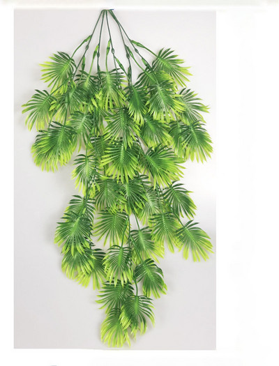 76 cm tehisrohelised taimed rippuvad viinapuu luuderohi lehed redis merevetikad viinamarjad võltslilled koduaia seina peokaunistus kaadrid rekvisiidid