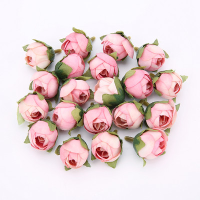 10/50 bucăți trandafir flori artificiale cap de mătase flori false pentru decorarea casei petrecere de Crăciun decorare nuntă bricolaj accesorii coroane