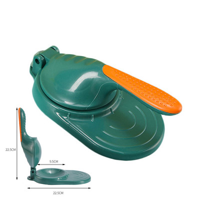 Koldūnų odos dirbinių rinkinys 2 viename koldūnų gaminimo aparatas rankinis įvynioklis plastikinių formų tešlos spaudimo įrankis virtuvės kepimo reikmenys