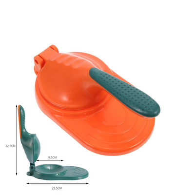 Koldūnų odos dirbinių rinkinys 2 viename koldūnų gaminimo aparatas rankinis įvynioklis plastikinių formų tešlos spaudimo įrankis virtuvės kepimo reikmenys