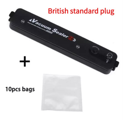 2022 m. virtuvės vakuuminis maisto sandariklis 220 V / 110 V automatinis komercinis buitinis maisto vakuuminis sandariklis pakavimo mašina apima 10 vnt maišelių