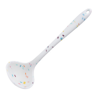 Baltas maisto gaminimo įrankis Virtuvės reikmenys Silikoniniai įrankiai Daugiafunkciniai nepridegantys mentele Kiaušinių plaktuvai Plaktuvai Virtuvės prietaisų rinkiniai