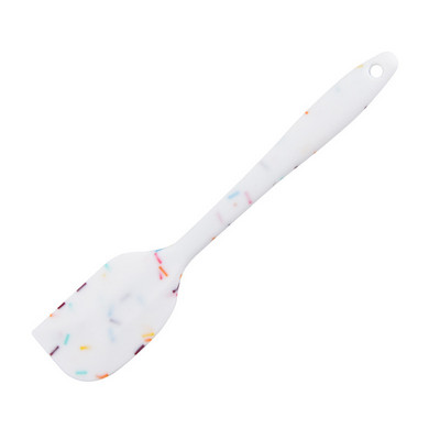 Baltas maisto gaminimo įrankis Virtuvės reikmenys Silikoniniai įrankiai Daugiafunkciniai nepridegantys mentele Kiaušinių plaktuvai Plaktuvai Virtuvės prietaisų rinkiniai