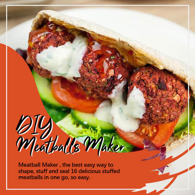 Köögi plastist lihapallivorm kala melonipallide valmistamisel, isetäitev toiduvalmistamismasin, vastupidav kõrgele temperatuurile