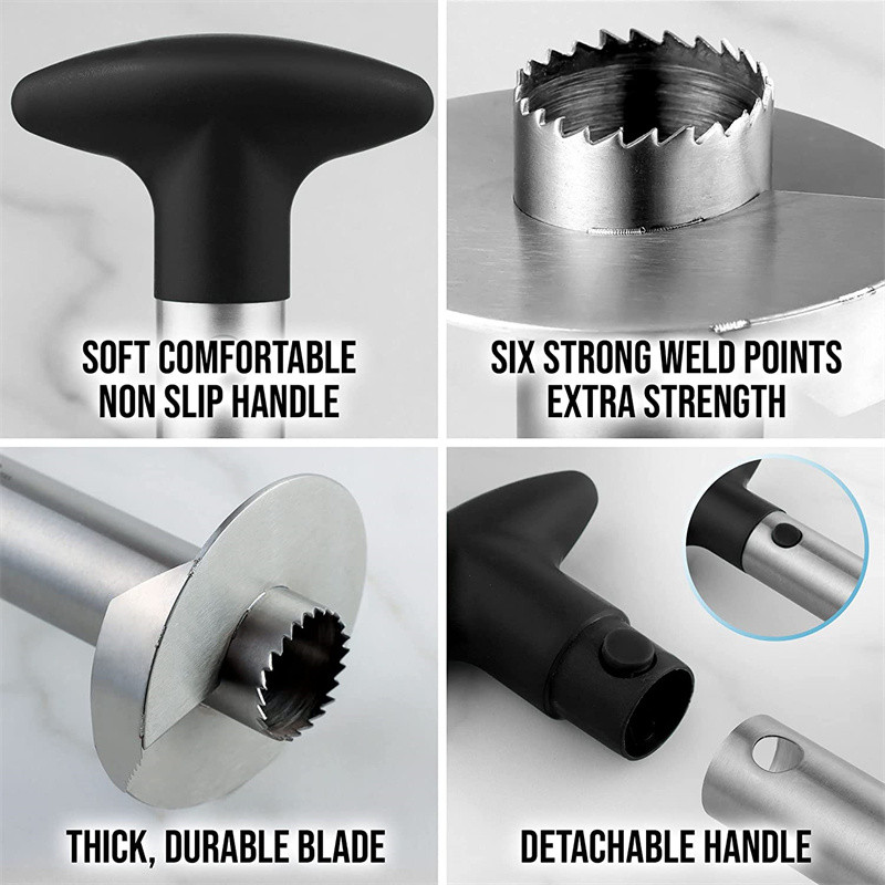 Tăiător de ananas Tăiător de fructe Tăiător de fructe Tăiător de ananas Cutter din oțel inoxidabil Instrument de tăiat fructe Accesorii pentru ustensile de bucătărie