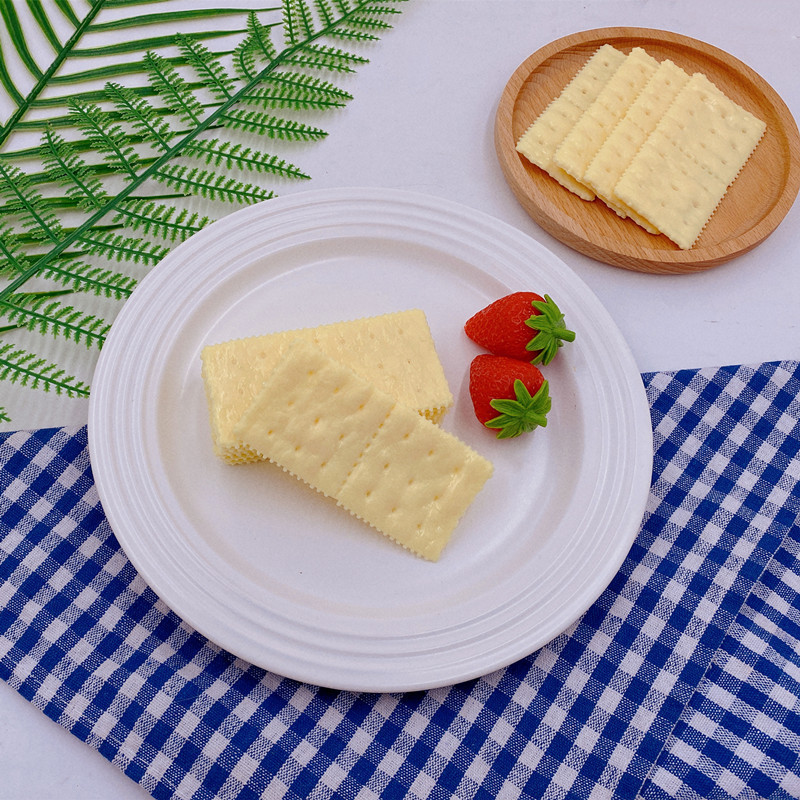 6 tk kunstlik küpsis Faux küpsise mudel kodukaunistuse lapse hammaste mänguasi simulatsioon küpsis Köögi kaunistus lauakaunistus