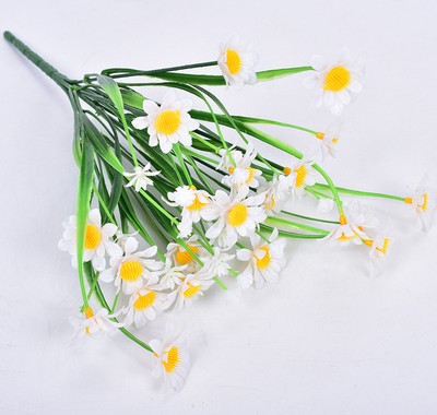 1 ryšuliai lauke dirbtinės ramunėlės netikros gėlės UV atsparūs krūmai, kabantys augalai Sodas Veranda Namų vestuvės sodybos dekoras