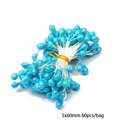 6/10/12/50/60/70/90/144 tk Sinise lillega kirsi tolmumarjade kimp meisterdamise jõulupulmakoogi kinkekarbi pärgade kaunistus