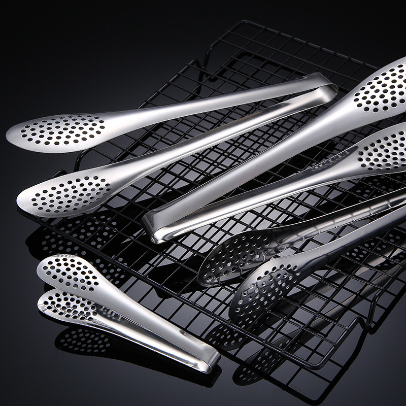 Cleste de bucătărie Gratar Friptură Clip Salată Pâine Gătit Mâncare Servire Clemă Restaurant Fructe Dosar Unelte de panificație pentru Hotel Bufet