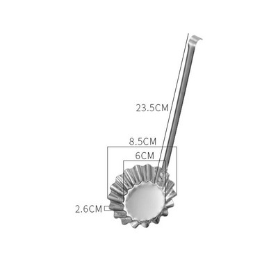 Žlica za prženje s drvenom drškom Neljepljivi kineski Youdunzi kalup za pitu od mesa Žlica za prženu hranu Žlica za posluživanje Kuhinjski alati za kuhanje