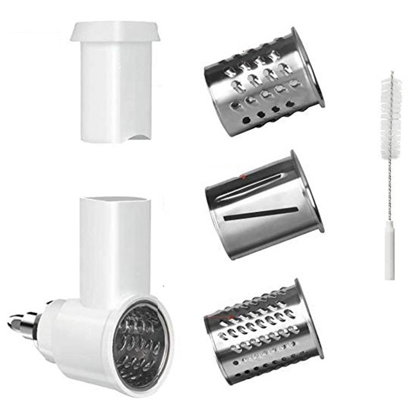 Εξάρτημα τεμαχιστή τεμαχισμού τυριού για μίξερ βάσης κουζίνας, αντικαταστήστε τα εξαρτήματα του τεμαχιστή κουζίνας με 3 λεπίδες