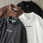 Casual ανδρική μπλούζα - με επιγραφή