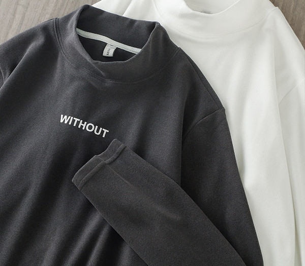 Casual ανδρική μπλούζα - με επιγραφή