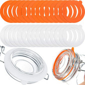 Guminiai sandarikliai Stiklainių keitimo poveržlės O žiedai Stiklainių tarpikliai Mason Stiklainiai Tarpikliai Guminiai sandarikliai Žiedai Silikono sandarikliai