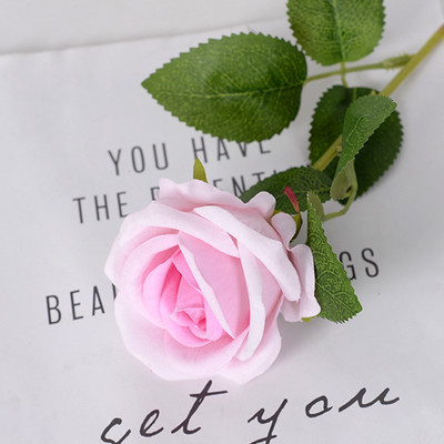 5/10 tk Roosid Kunstlilled Roosi lilleoksad Kunstlikud punased roosid Realistlik võltsroos pulmade kodukaunistuseks