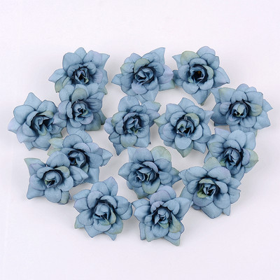 10 buc. flori artificiale cap de trandafir 4 cm flori false din mătase pentru decorarea casei, petrecere, grădină, decorare nuntă, accesorii pentru coroană.