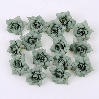 10 buc. flori artificiale cap de trandafir 4 cm flori false din mătase pentru decorarea casei, petrecere, grădină, decorare nuntă, accesorii pentru coroană.