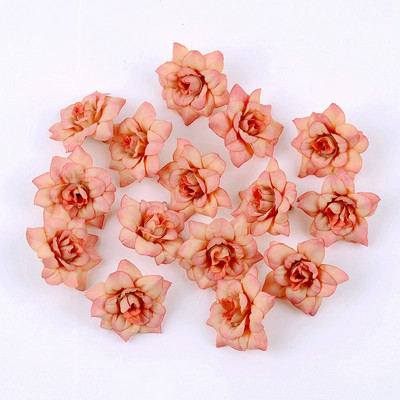 10 buc. flori artificiale cap de trandafir 4 cm flori false din mătase pentru decorarea casei, petrecere, grădină, decorare nuntă, accesorii pentru coroană.