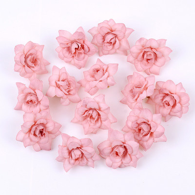 10 buc. flori artificiale cap de trandafir 4 cm flori false din mătase pentru decorarea casei, petrecere, grădină, decorare nuntă, accesorii pentru coroană.