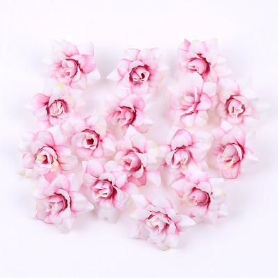 10 buc. flori artificiale cap de trandafir 4 cm flori false din mătase pentru decorarea casei, petrecere, grădină, decorare nuntă, accesorii pentru coroană.
