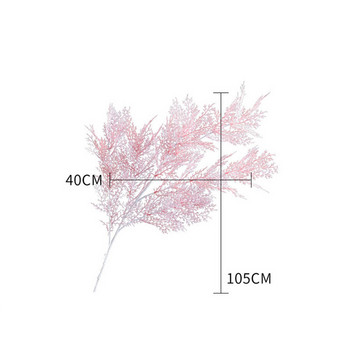 6 fork Artificial Misty Flower Rime Grass Wedding Material Wedding Landscaping Simulation Flower Christmas Party Decoration