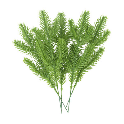 18 cm kunstlik männioks jõulukaunistus jõulukink Dekoratiivne lill jõulukaunistus jõulupuu tarvikud