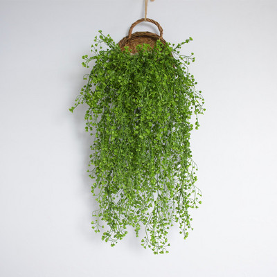 80cm kunstlik taim rotangist kuldne kelluke paju Tulistamine pulm Kodu Baari seinaripp Dekoratsioon Lill Plastlill