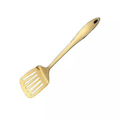Instrument de gătit din oțel inoxidabil Lopătă prăjită Colanda Linguriță Spatulă Set de ustensile de bucătărie pentru muște albe Set de ustensile de bucătărie de uz casnic