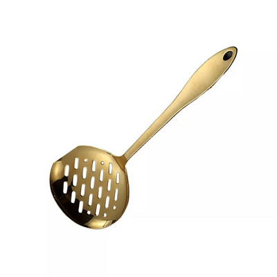 Instrument de gătit din oțel inoxidabil Lopătă prăjită Colanda Linguriță Spatulă Set de ustensile de bucătărie pentru muște albe Set de ustensile de bucătărie de uz casnic