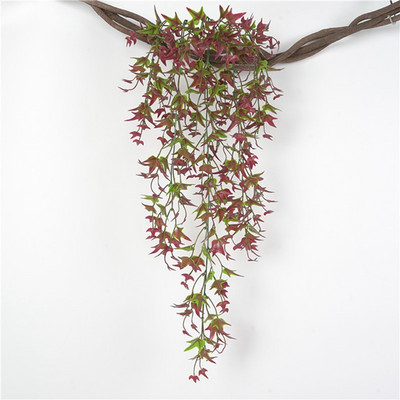 Kunstlilled rotangist võltstaimede viinapuu kaunistused seinale rippuvad roosid Kodukaunistuse tarvikud Pulmadekoratiivne pärg