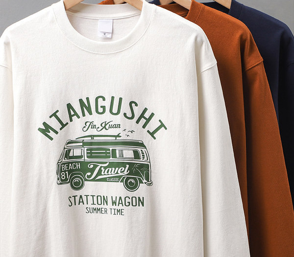 Bluza barbatesta - cu imprimeu colorat