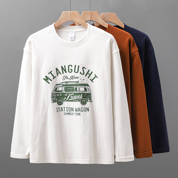 Bluza barbatesta - cu imprimeu colorat