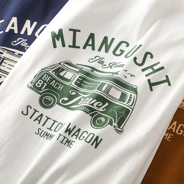 Bluza barbatesta - cu imprimeu colorat