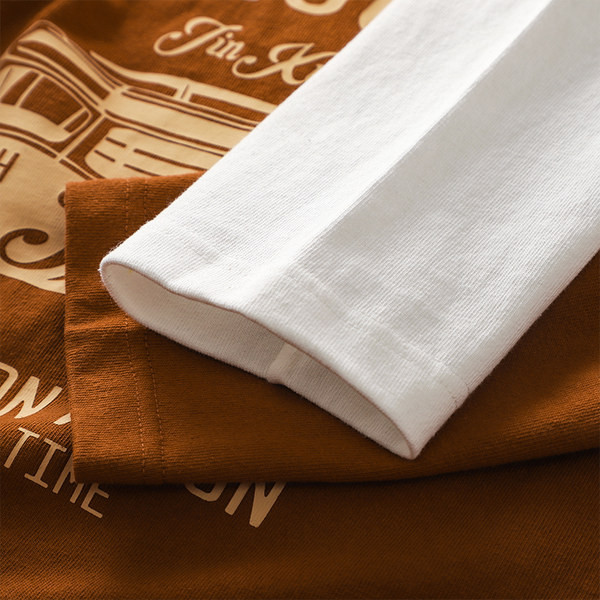 Bluza barbatesta - cu imprimeu colorat