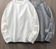 Bluză casual cu logo pentru bărbați