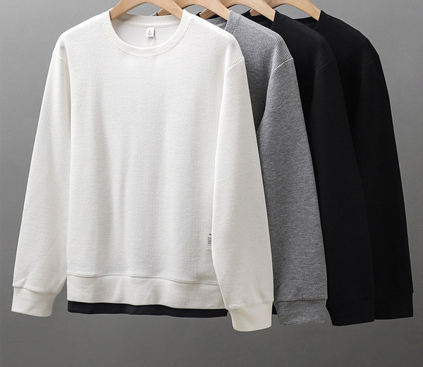 Bluză casual cu logo pentru bărbați