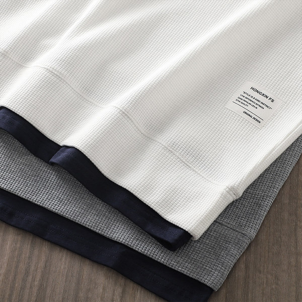 Bluză casual cu logo pentru bărbați