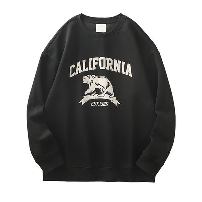 Bluza de iarna pentru barbati cu imprimeu