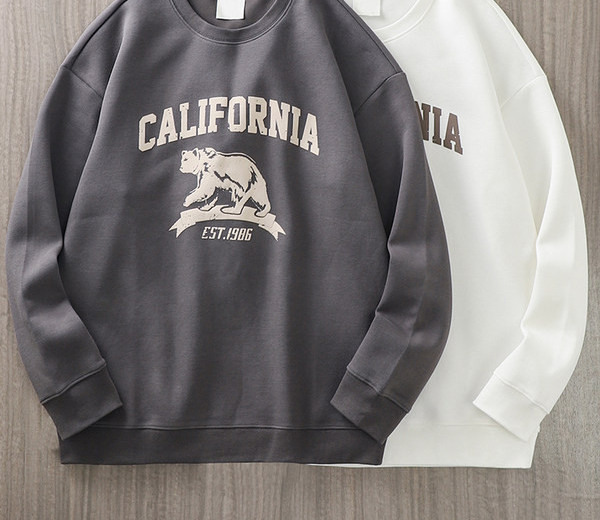 Bluza de iarna pentru barbati cu imprimeu