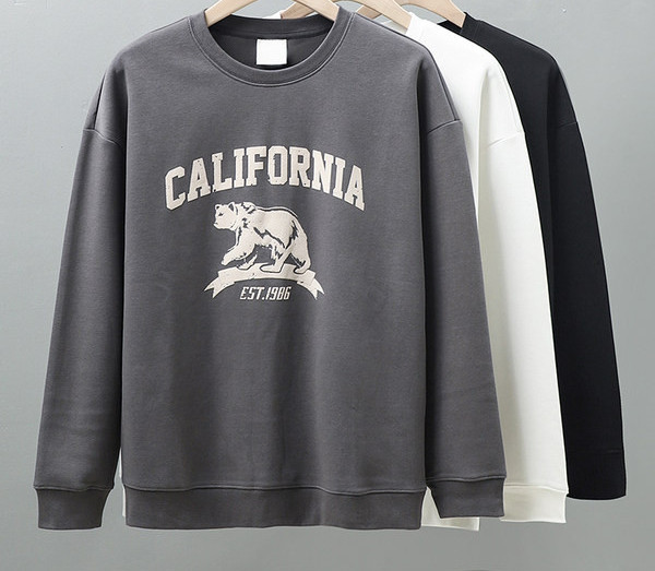 Bluza de iarna pentru barbati cu imprimeu