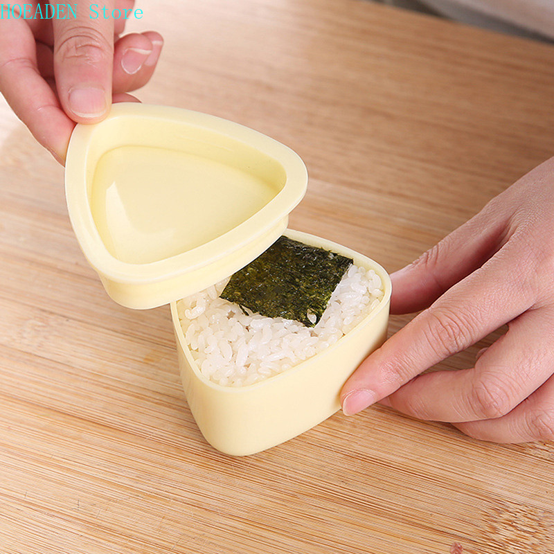 3 ΤΕΜ/Σετ DIY φόρμα σούσι Onigiri Rice Ball Food Press Triangular Mold Maker Sushi